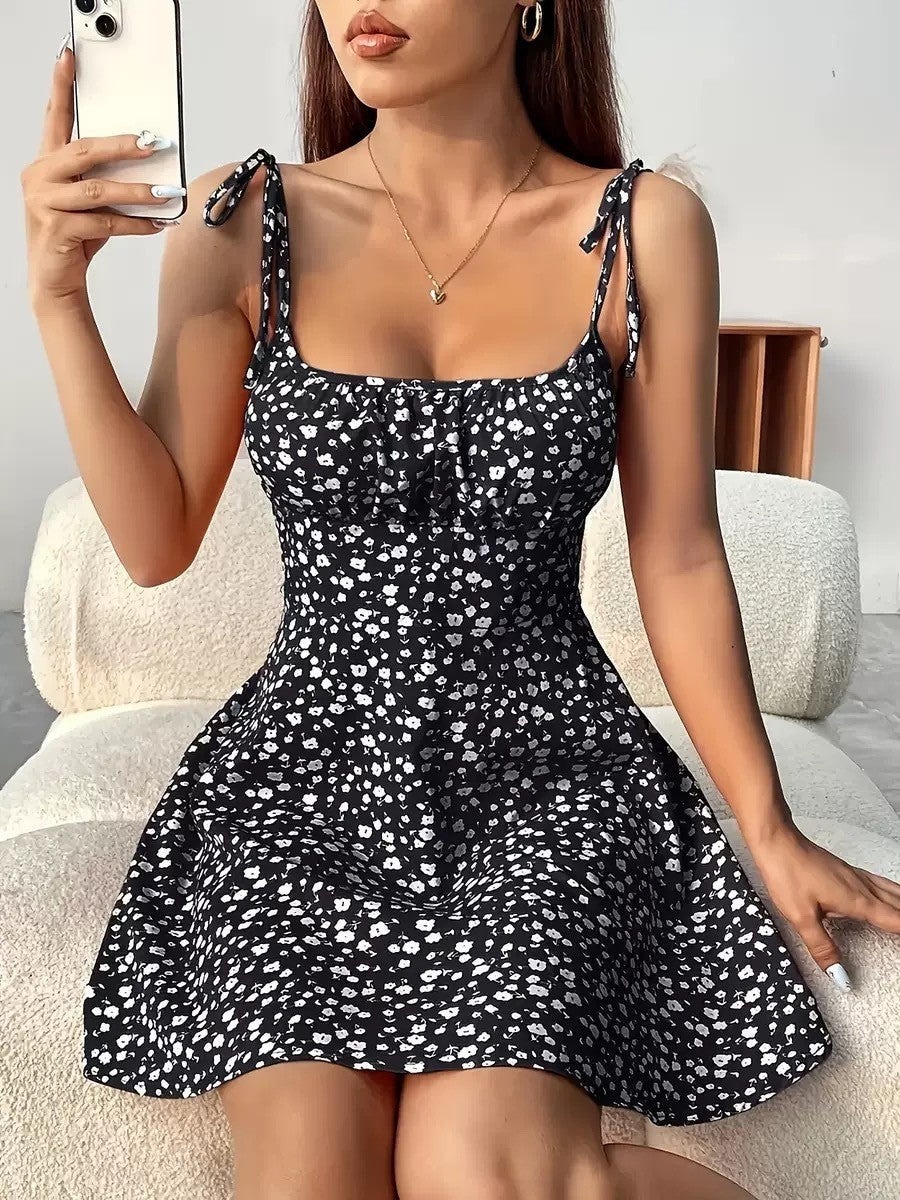 A- Line Western Style Slimming Casual Dress