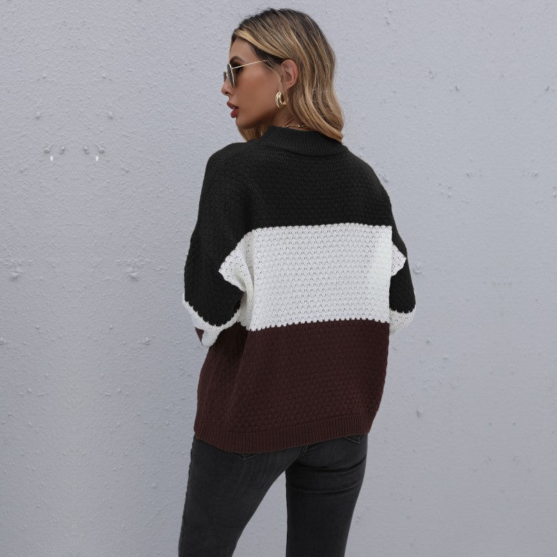 Round Neck Pullover Sweater