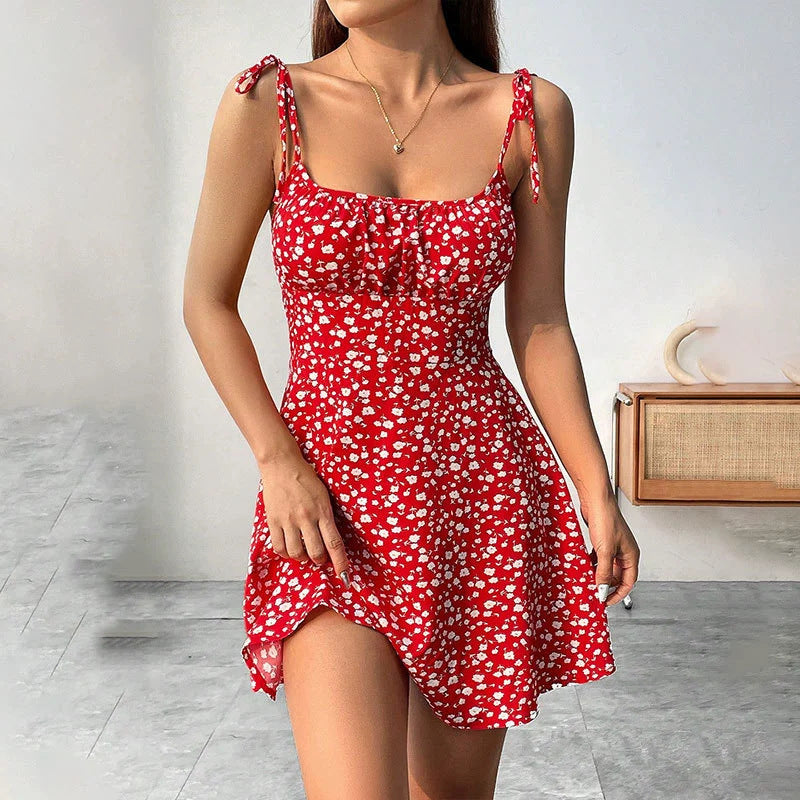 A- Line Western Style Slimming Casual Dress