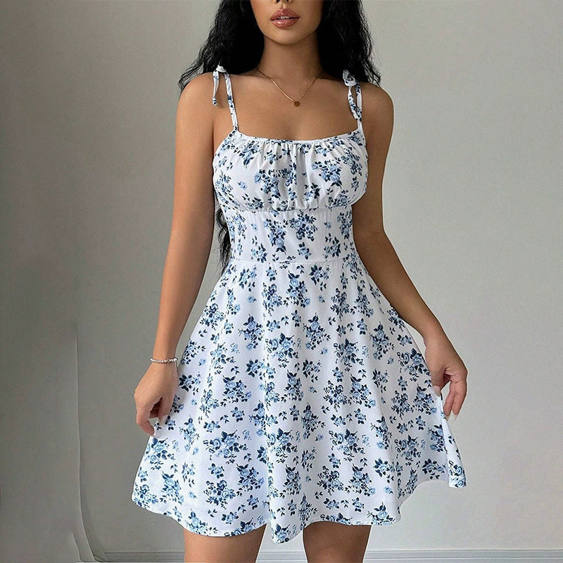 A- Line Western Style Slimming Casual Dress