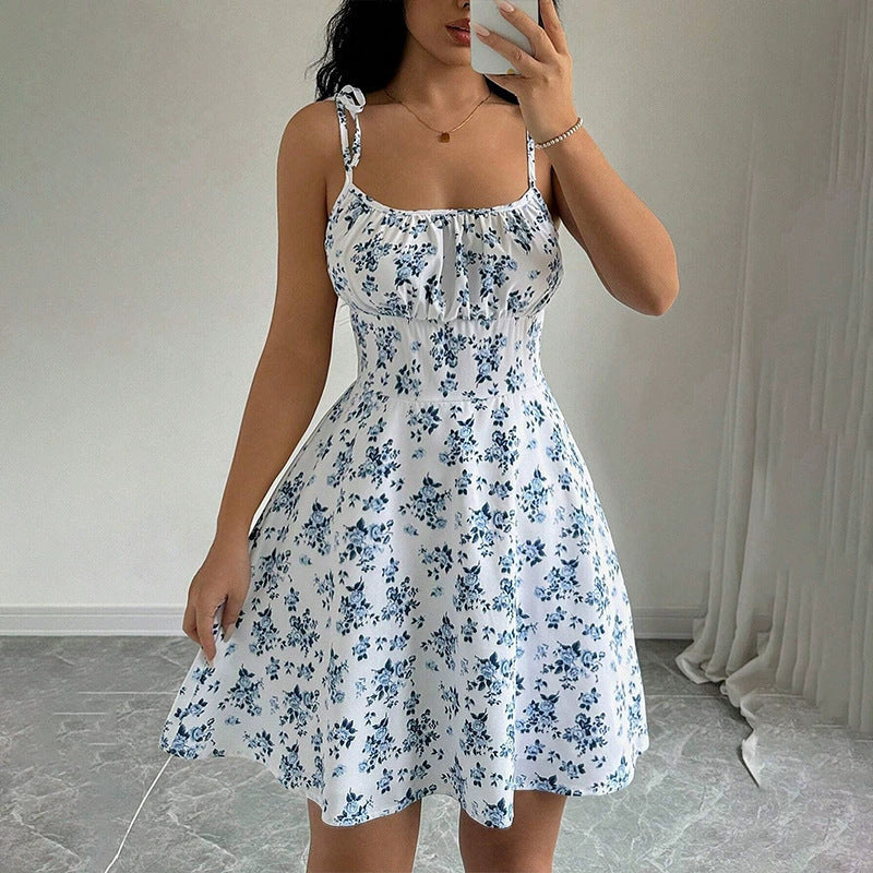 A- Line Western Style Slimming Casual Dress