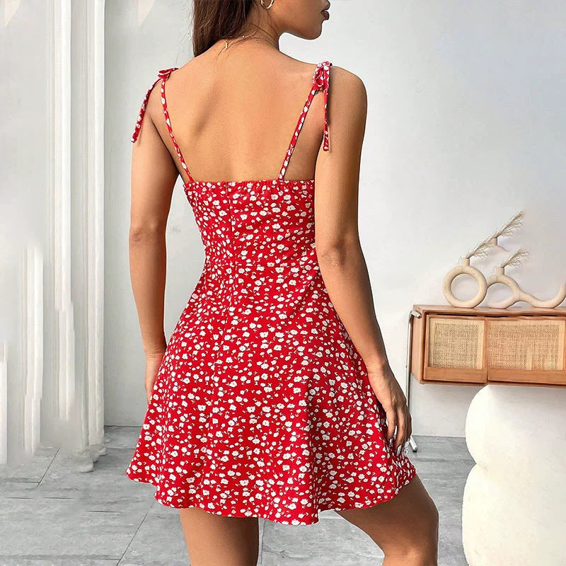A- Line Western Style Slimming Casual Dress
