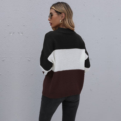 Round Neck Pullover Sweater