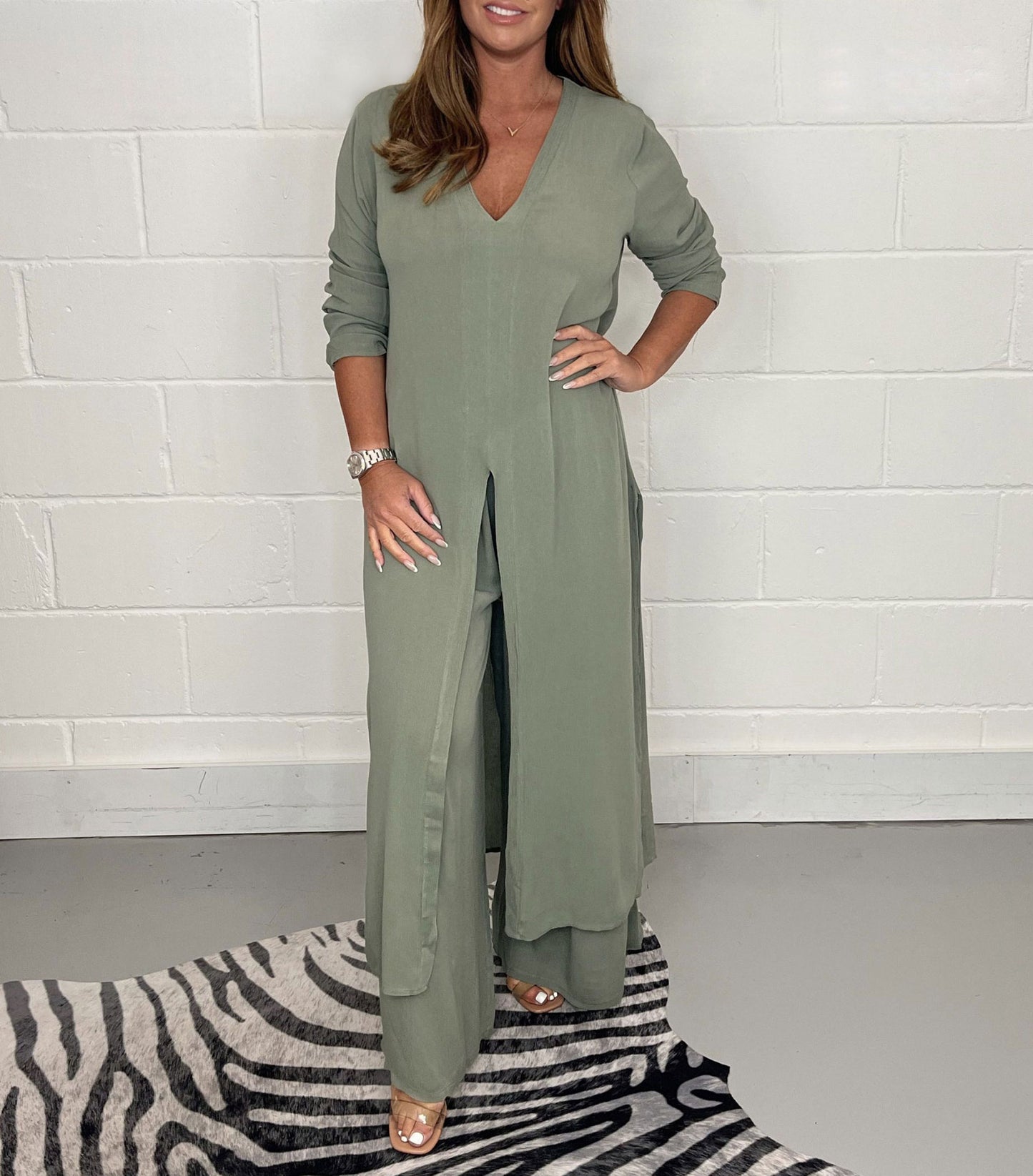 Flowy V-Neck Tunic