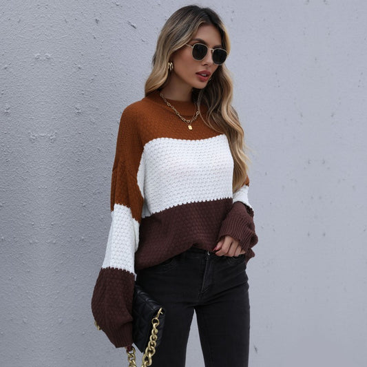 Round Neck Pullover Sweater