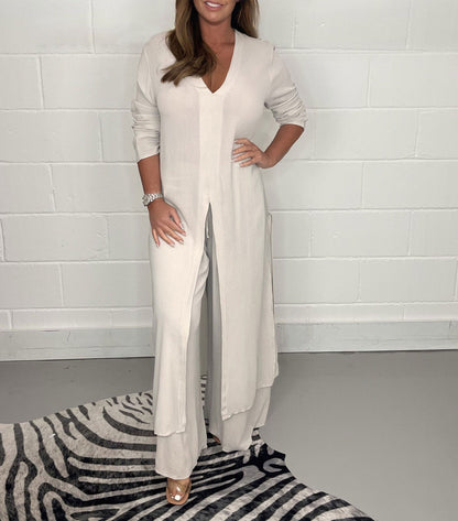 Flowy V-Neck Tunic