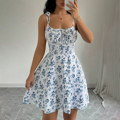 A- Line Western Style Slimming Casual Dress