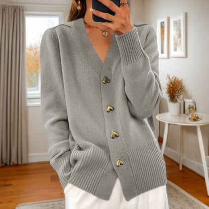 Long-sleeved Cardigan Knitted Sweater