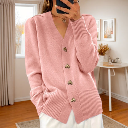 Long-sleeved Cardigan Knitted Sweater